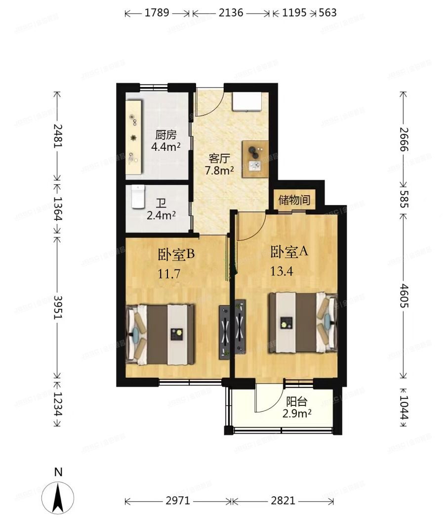 丰台区芳群园一区12号楼2-504室