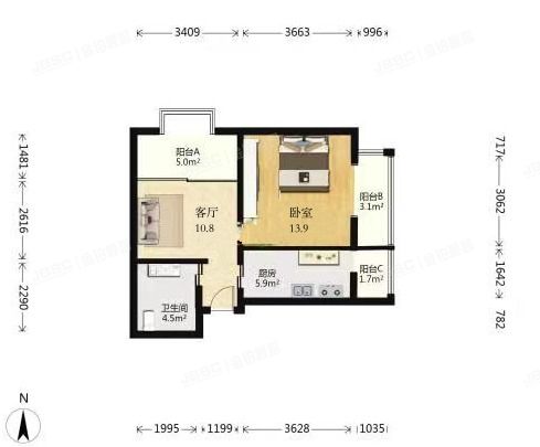 东城区东直门北小街8号院1号楼9层1单元903