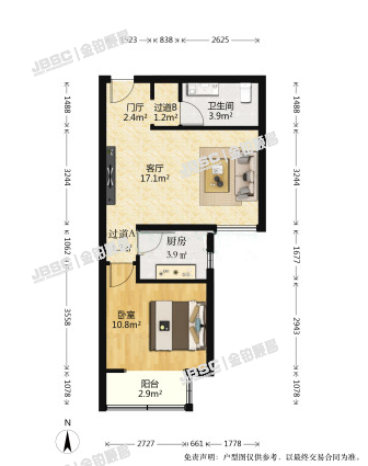 朝阳区朝新嘉园东里七区11号楼1单元1204室（金隅景和园）