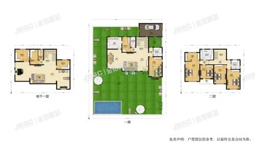 怀柔区 庙城镇庙城村422号天璇坊12号楼-1至2层（万通龙山新新小镇）别墅