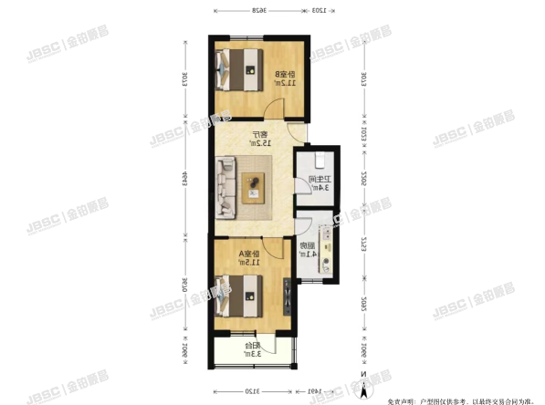 朝阳区 三间房南里4号院10号楼4单元202室