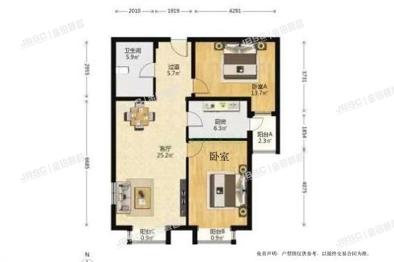 朝阳区 百子湾家园202号楼2单元803室