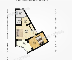 朝阳区 安慧里四区13号楼11单元401室