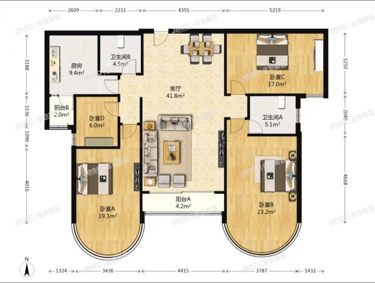 朝阳区 建国路18号12号楼402室（珠江绿洲）