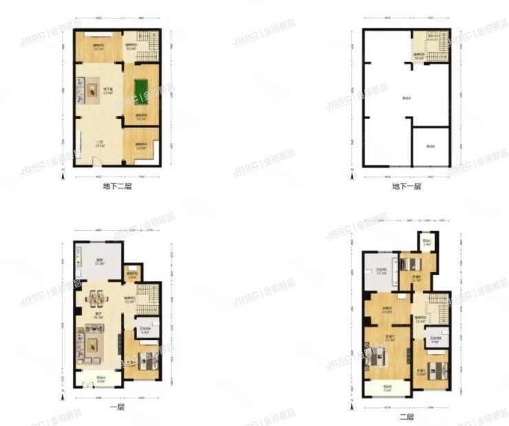 大兴区 四海路7号院19号楼1至2层2单元101号（金茂逸墅）复式