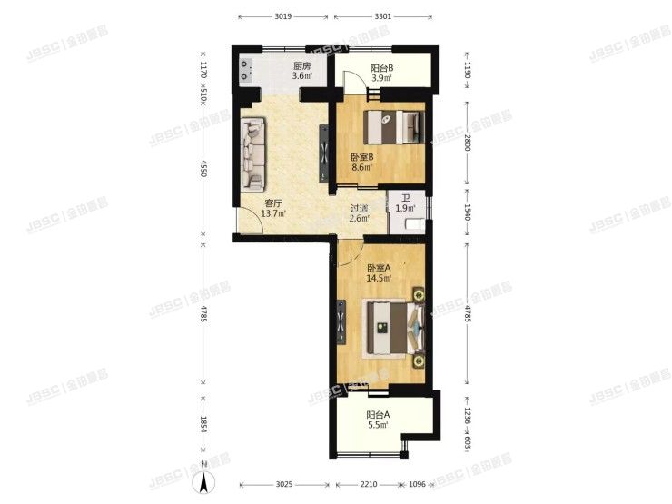 丰台区 卢沟桥北里10号楼5层3门40号