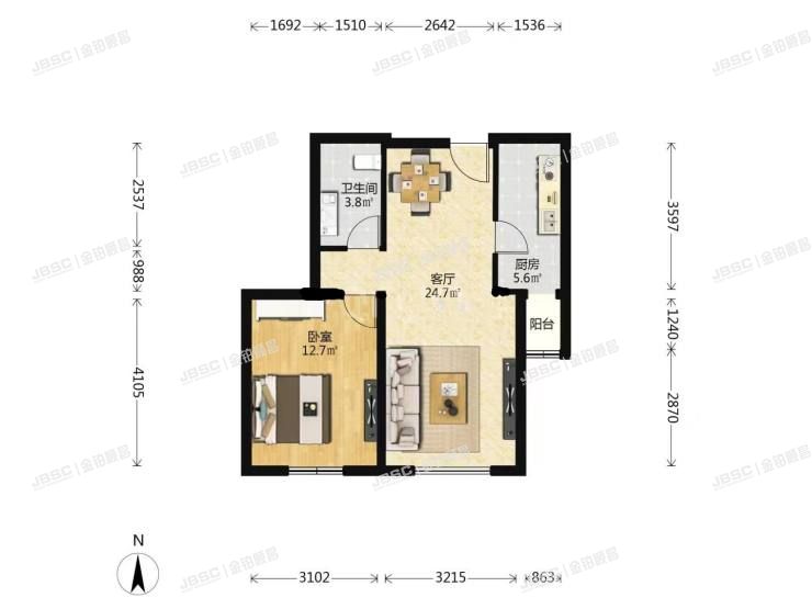 大兴区 百意街1号院5号楼305室（南海雅苑南区）