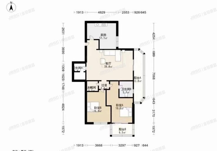 朝阳区 幸福一村西里4号楼17D（联宝公寓）