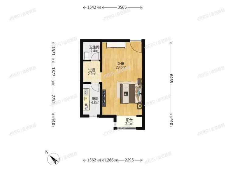 大兴区 五福堂北路2号院4号楼17层2单元1705室（明悦湾）