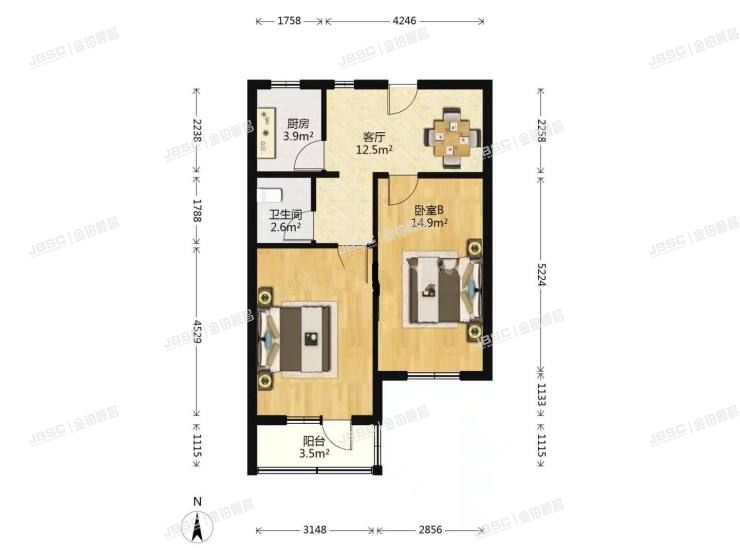 丰台区 南三环中路71号院9号楼14层1406室