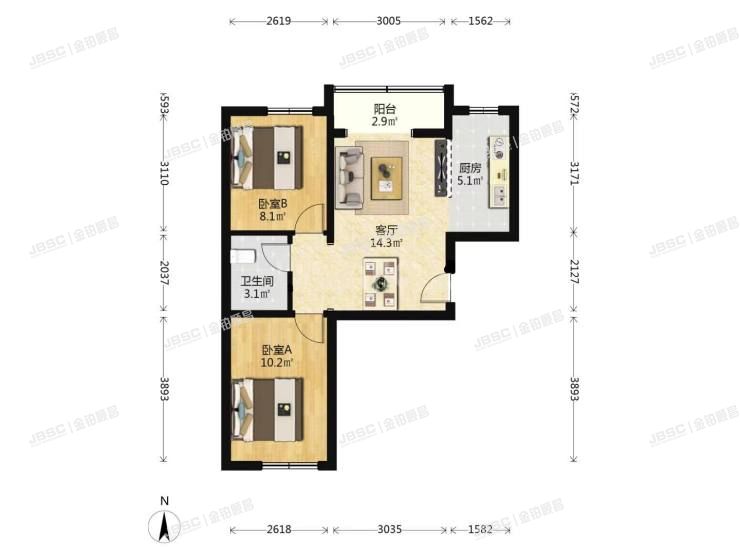 丰台区 西红门路18号院7号楼1层3单元104号（阳光星苑北区）按经适房管理