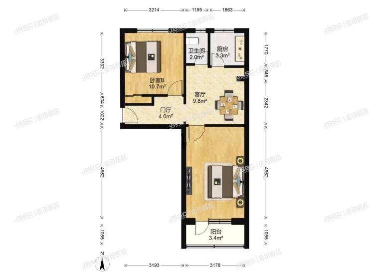 丰台区 马家堡路33号院7号楼4层4门408室