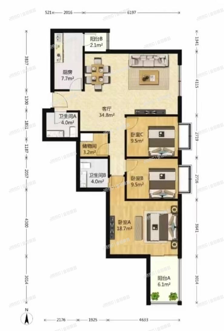 朝阳区 驼房营西里5号楼16层1603室（电子城小区）