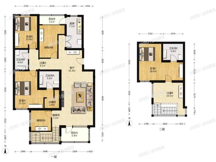 大兴区 月桂庄园18号楼3至4层1-302室