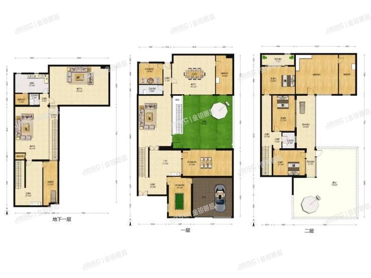 石景山区  庐师山庄9号楼-1至2层05号别墅