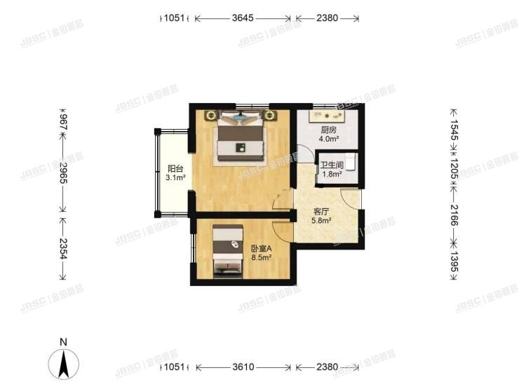 大兴区 团河苑东区9号楼1层1-101室