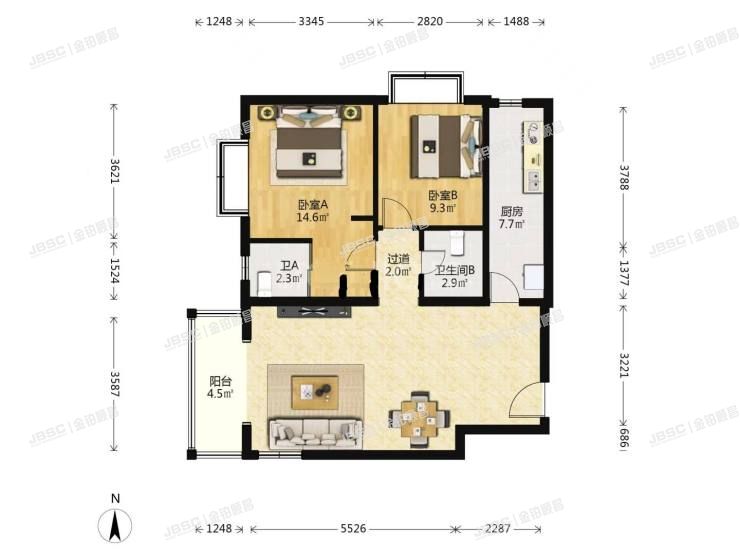 丰台区 嘉园三里甲10号楼24层2806号 （旭日嘉园）