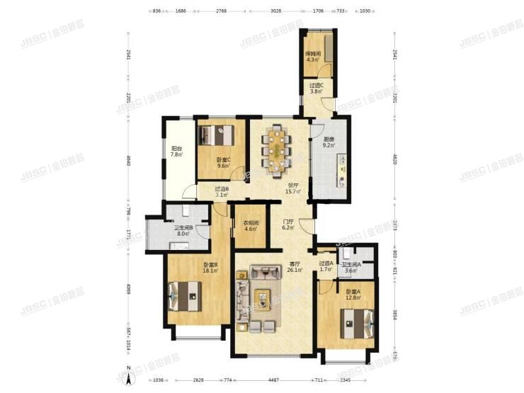 丰台区 康庄东路9号院3号楼9层902室（懋源钓云台）