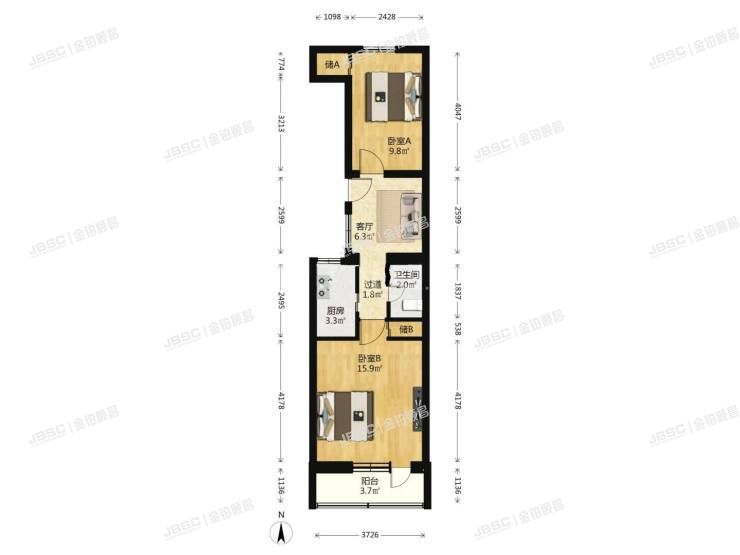 丰台区 和义东里一区13号楼2层5单元202号