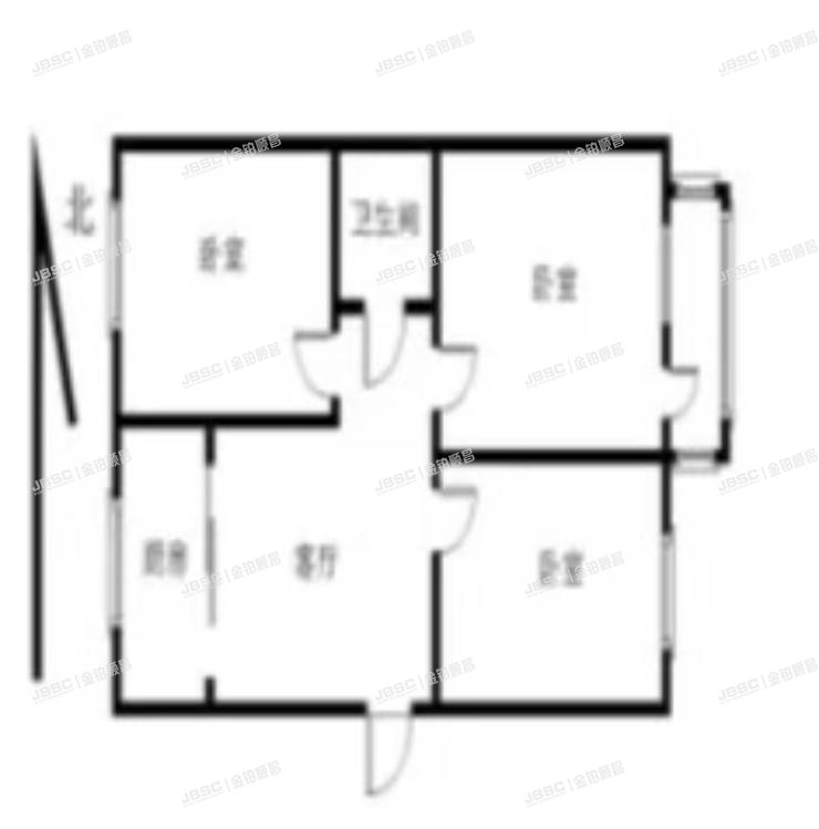 丰台区 西四环南路76号1号楼6层36号（粮食局宿舍）