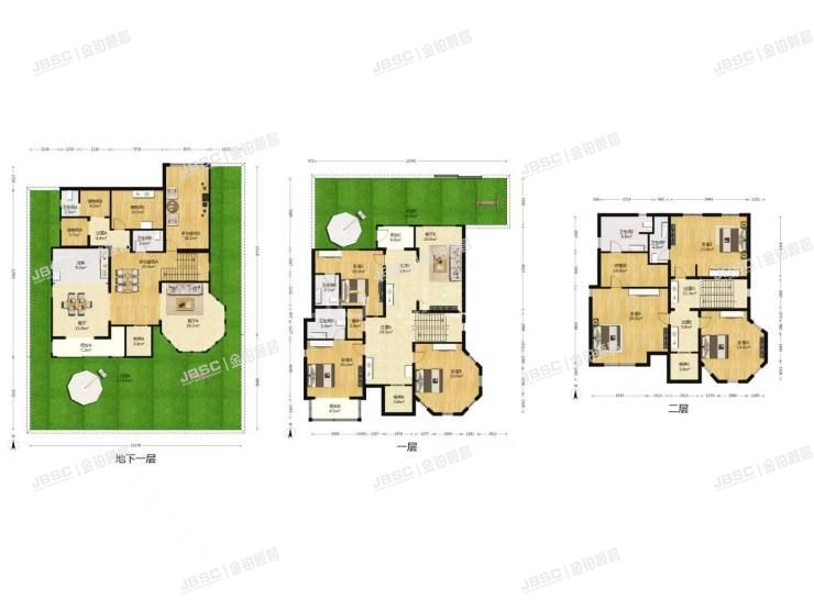 大兴区 团河路9号团河行宫别墅6号-1至2层全部（198别墅区）