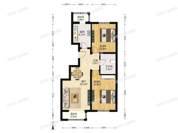 大兴区 庆丰西路1号院16号楼16层4单元1601室（天宫院小区）