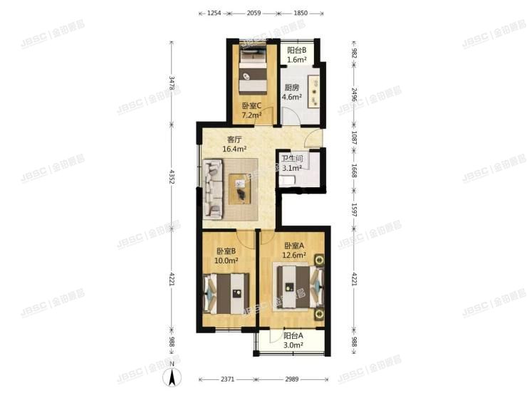 丰台区 韩庄子二里21号楼5层1门16号