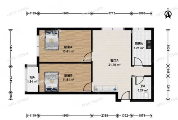 丰台区 宋庄路71号院8号楼15层1-1503号(鑫兆雅园北区)