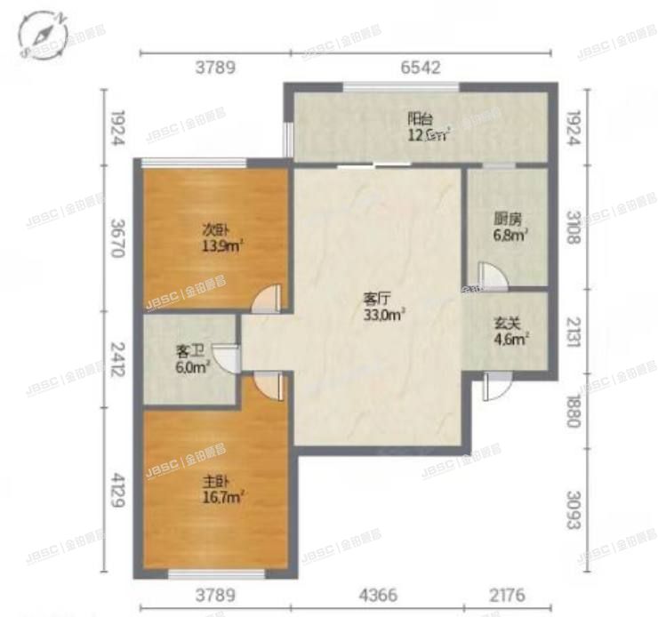 丰台区 泉湖西路1号院五区7号楼5层2单元504室（燕西华府）