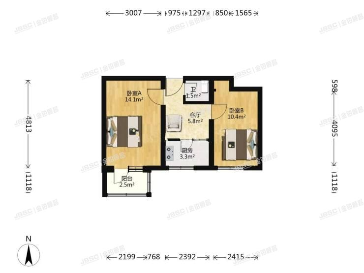 房山区 房山北关大街38号1号楼4层403室