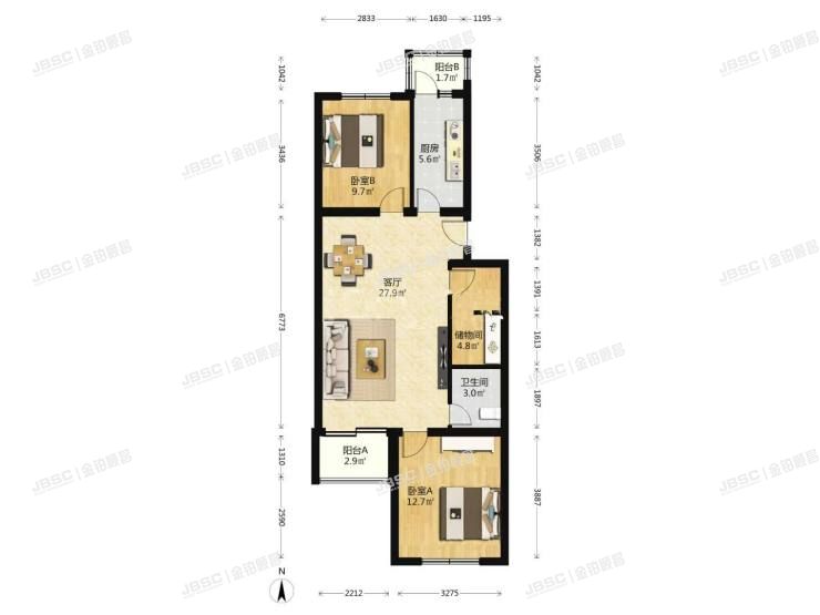 丰台区 宜兰园3号楼6层5单元601号