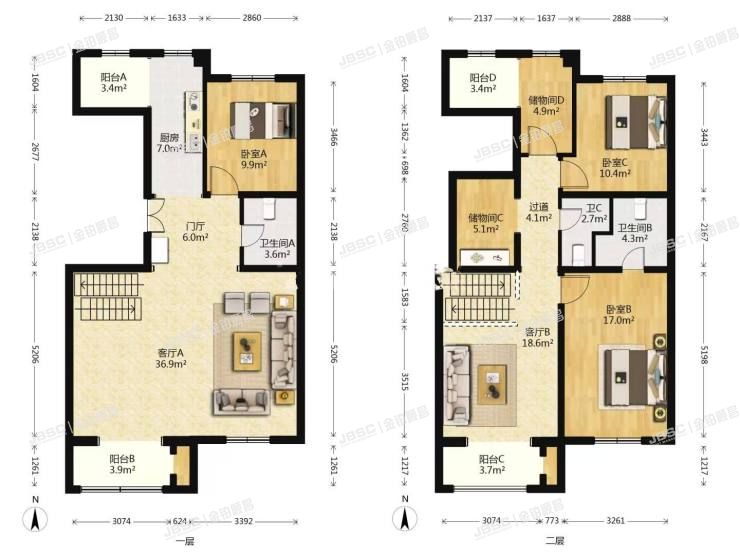 房山区 汇丰街1号院2号楼9至10层四单元901号（世界名园）