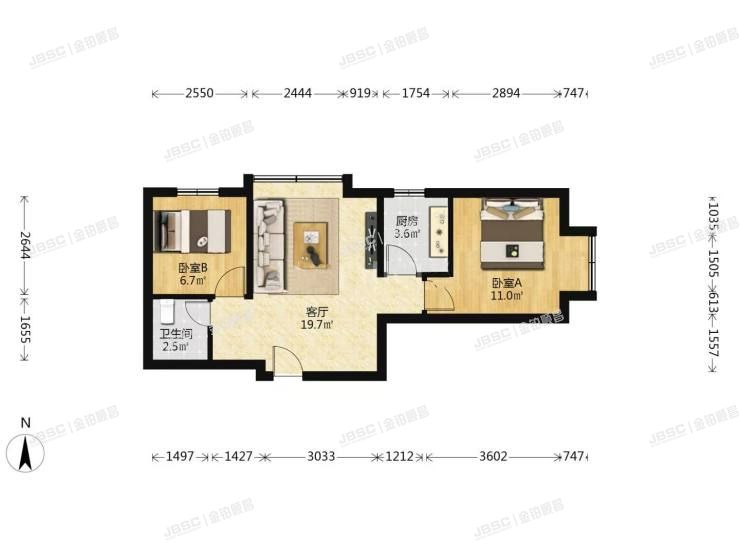 丰台区 槐房西路316号院21号楼5层1单元504号（南庭新苑北区）