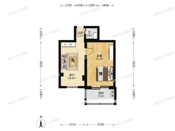 丰台区 南顶村9号楼5层6-502室