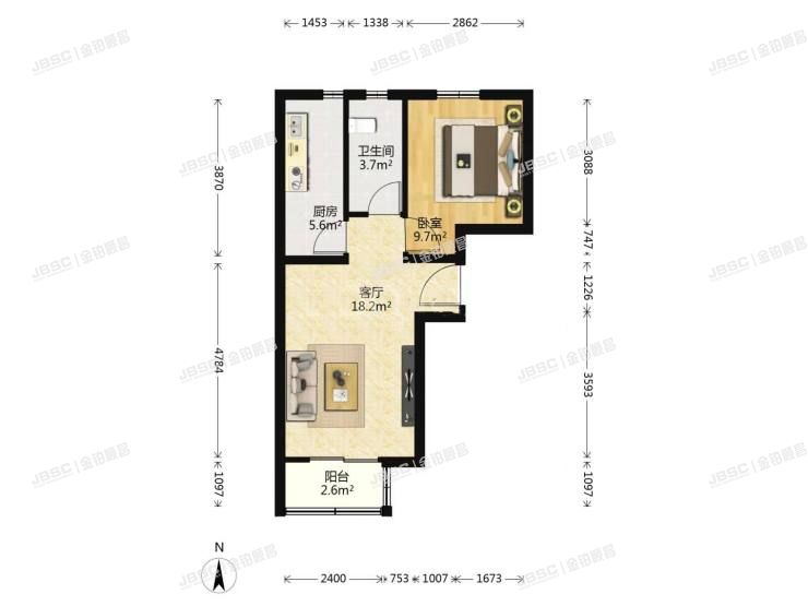 大兴区 三合北巷7号及7号院4号楼5层2单元503室