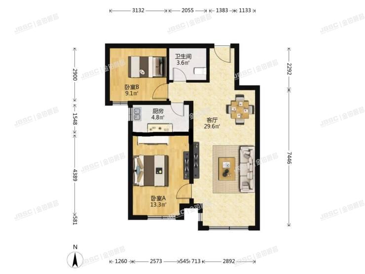 大兴区 隆丰大街1号院10号楼6层一单元603室（众美城）