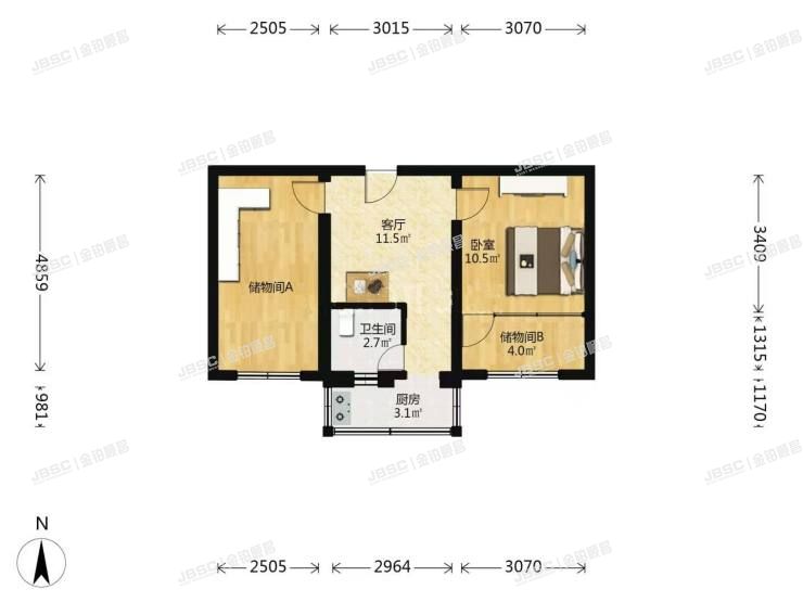丰台区 大井北里13号楼1层4门56号