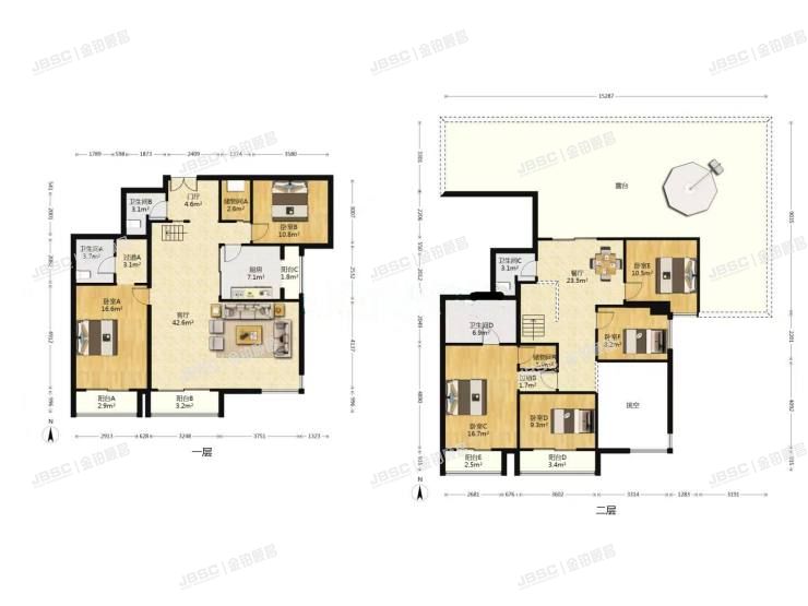 朝阳区 天力街1号楼18至19层2107室（富力城B区）