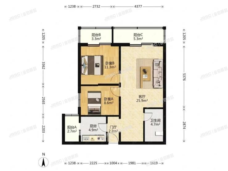 朝阳区 潘家园东里6号楼13层1302室