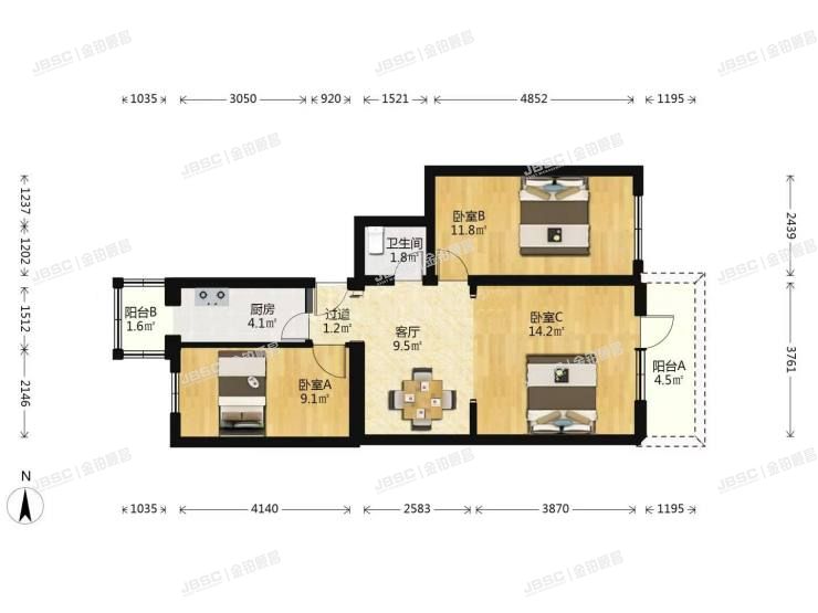 丰台区 东大街东里5号楼4层6门402室