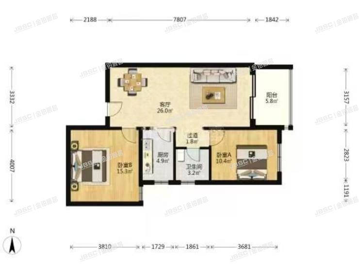 丰台区 万泉寺东路9号院1号楼18层1804室