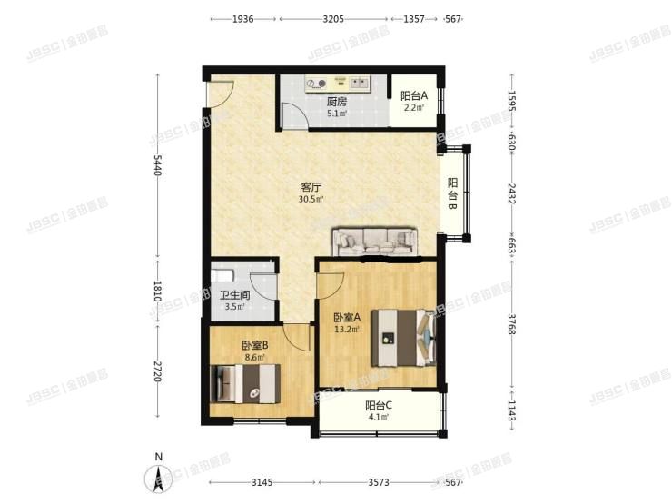 房山区 嘉州水郡195号10层1002室（加州水郡四期）