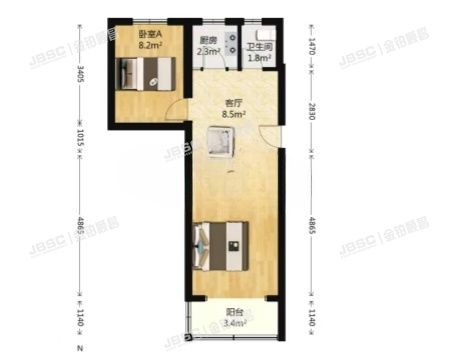 房山区 拱辰街道建设巷小区6号楼2-241(建设巷小区）