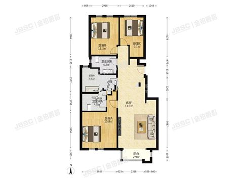 房山区 康泽路5号院5号楼8层2单元801(建邦华庭东区）