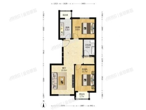 大兴区 康庄路50号院2号楼12层1单元1202(康庄路50号院)