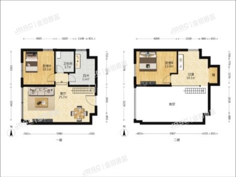 门头沟区 新城东街19号院8号楼1706公寓(西长安壹号）