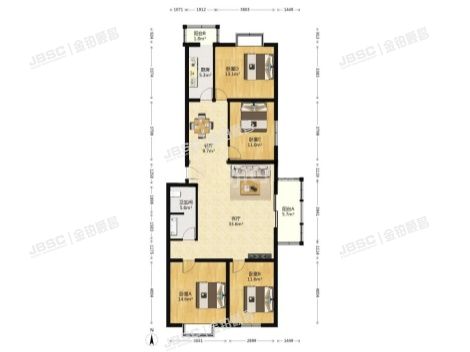 丰台区 五爱屯西街3号院10号楼6层7-602（飞腾家园）