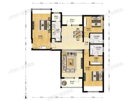 大兴区 龙景湾四区25号楼3层3单元301(富力丹麦小镇）