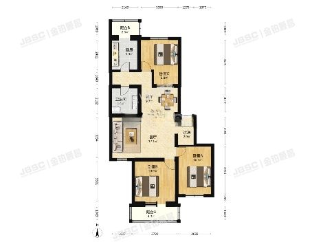 石景山区 海特花园24号楼2层1单元