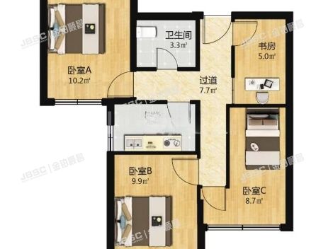 石景山区 铸造村中路2号院3号楼15层二单元1502（金铸阳光苑）